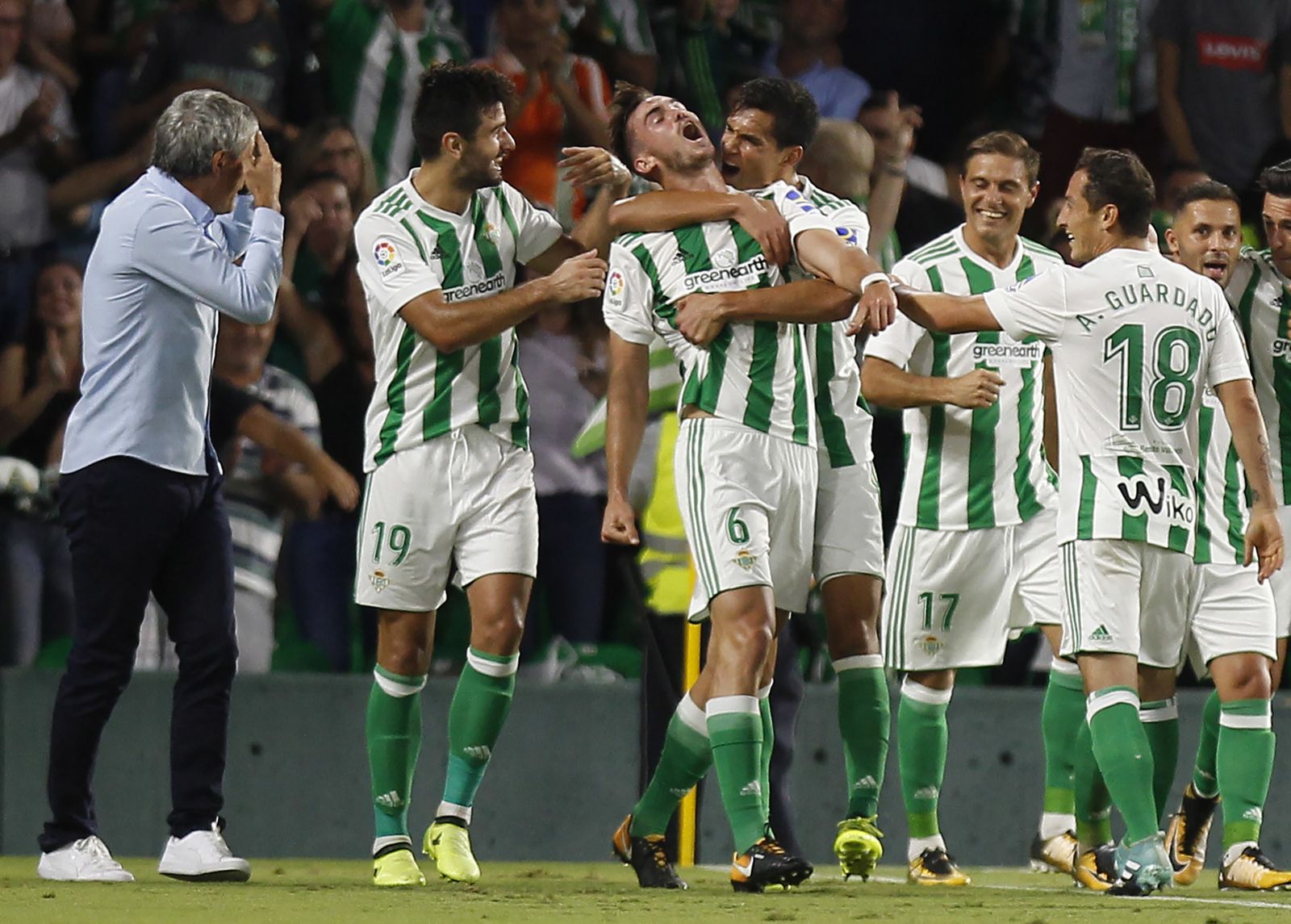 El Real Betis-Levante, en imágenes