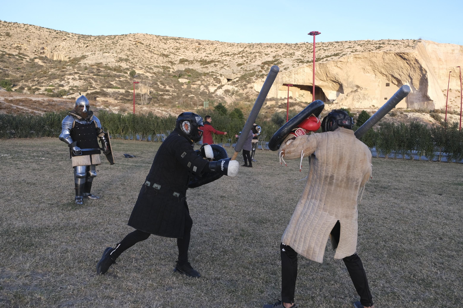 Fotogalería de los combates medievales en Almería