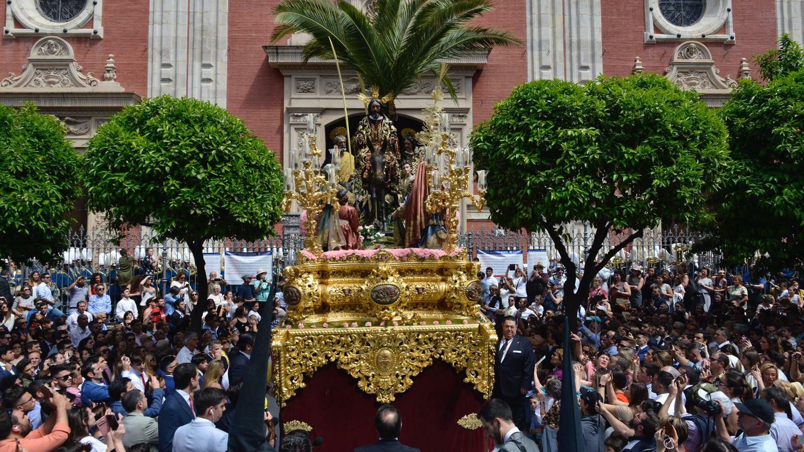 Las imágenes de La Borriquita