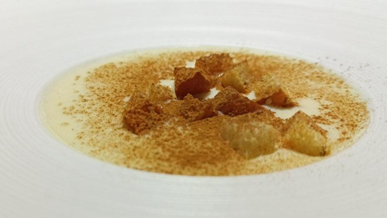 El postre que sirven basado en la poleá.