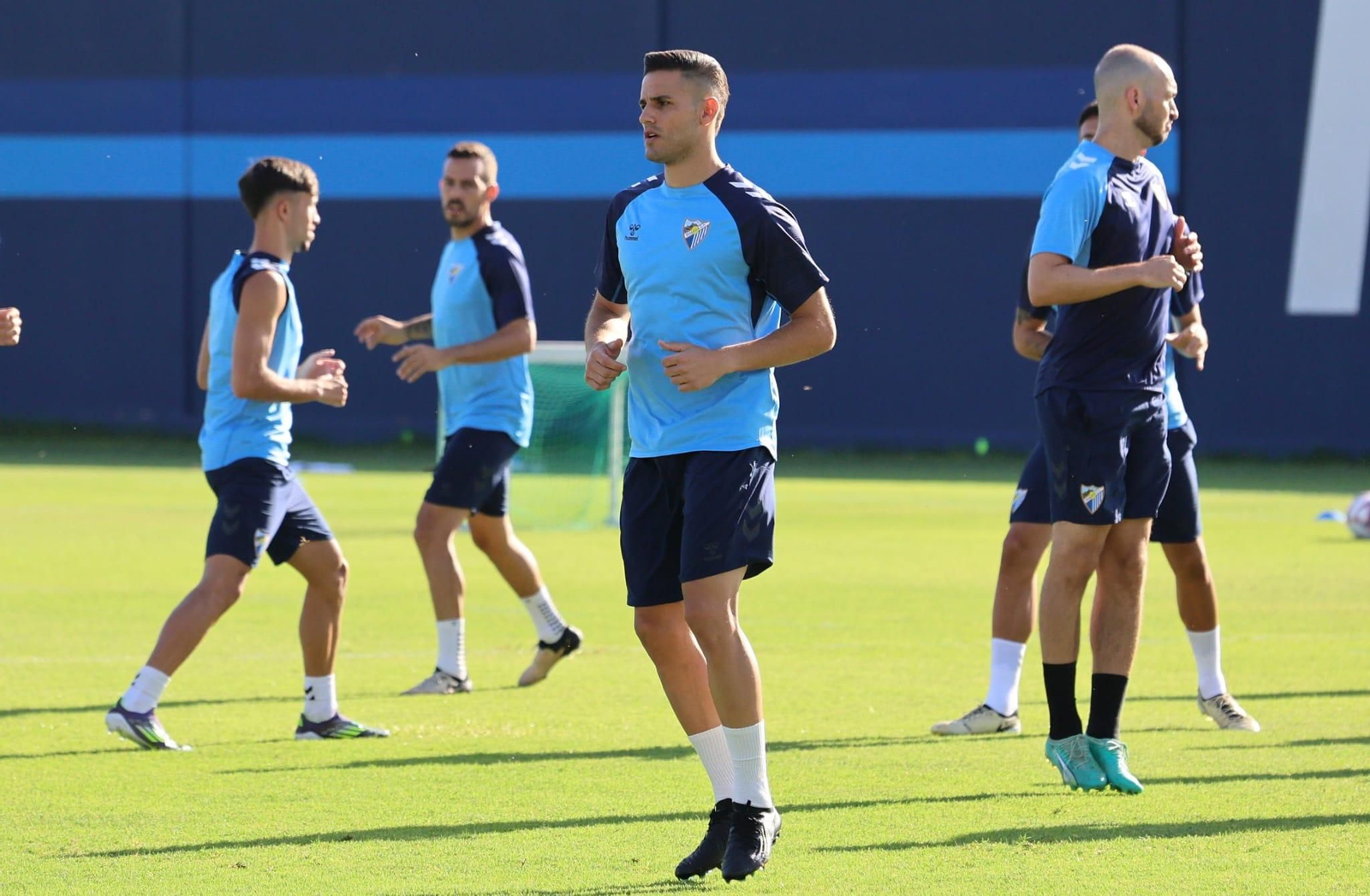El primer entrenamiento de Roko Baturina y Luismi Sánchez, en fotos