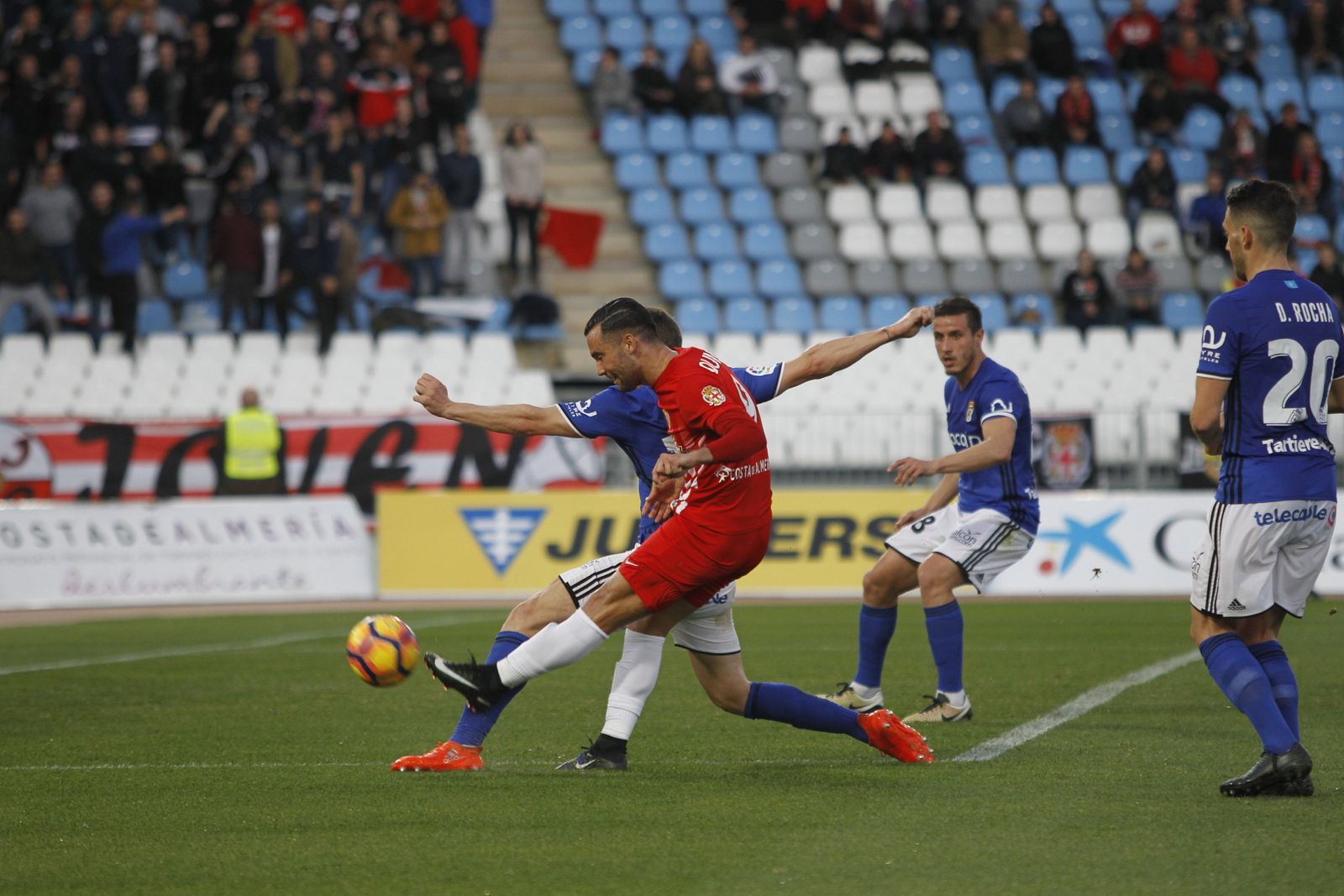 Las imágenes del UD Almería-Real Oviedo