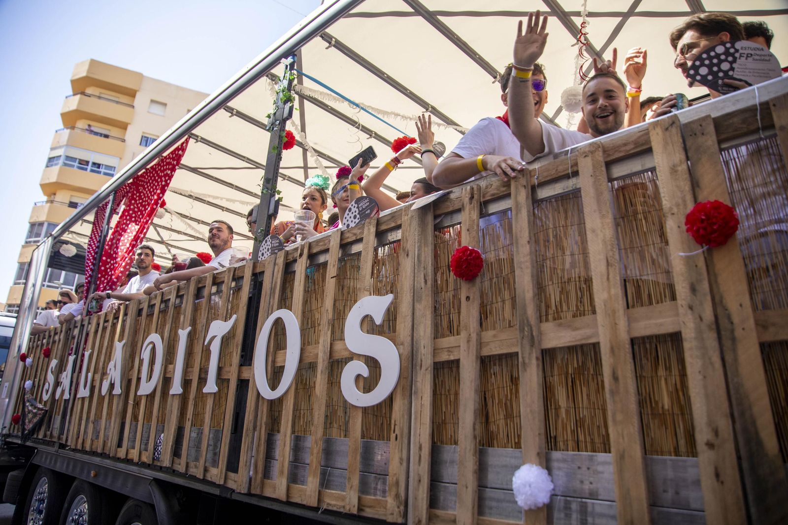 Las imágnes de la misa y procesión en honor a San Marcos en El Ejido