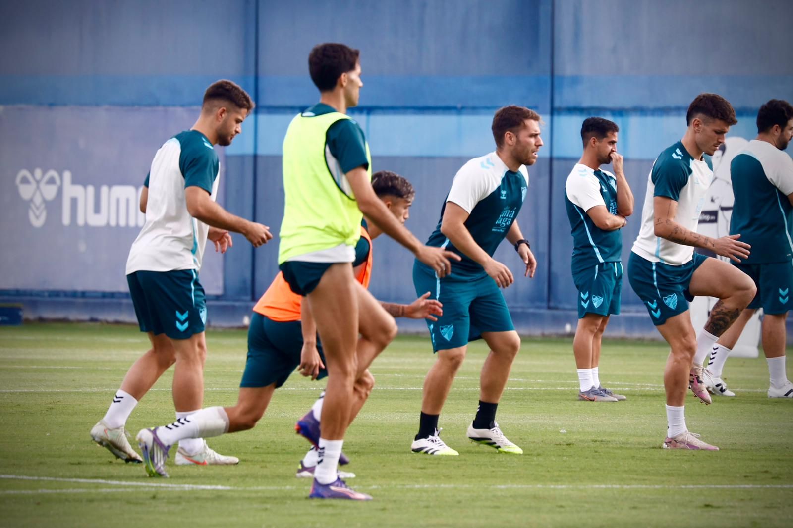 Rafita, del filial, novedad en el entrenamiento ante la baja de Carlos Puga