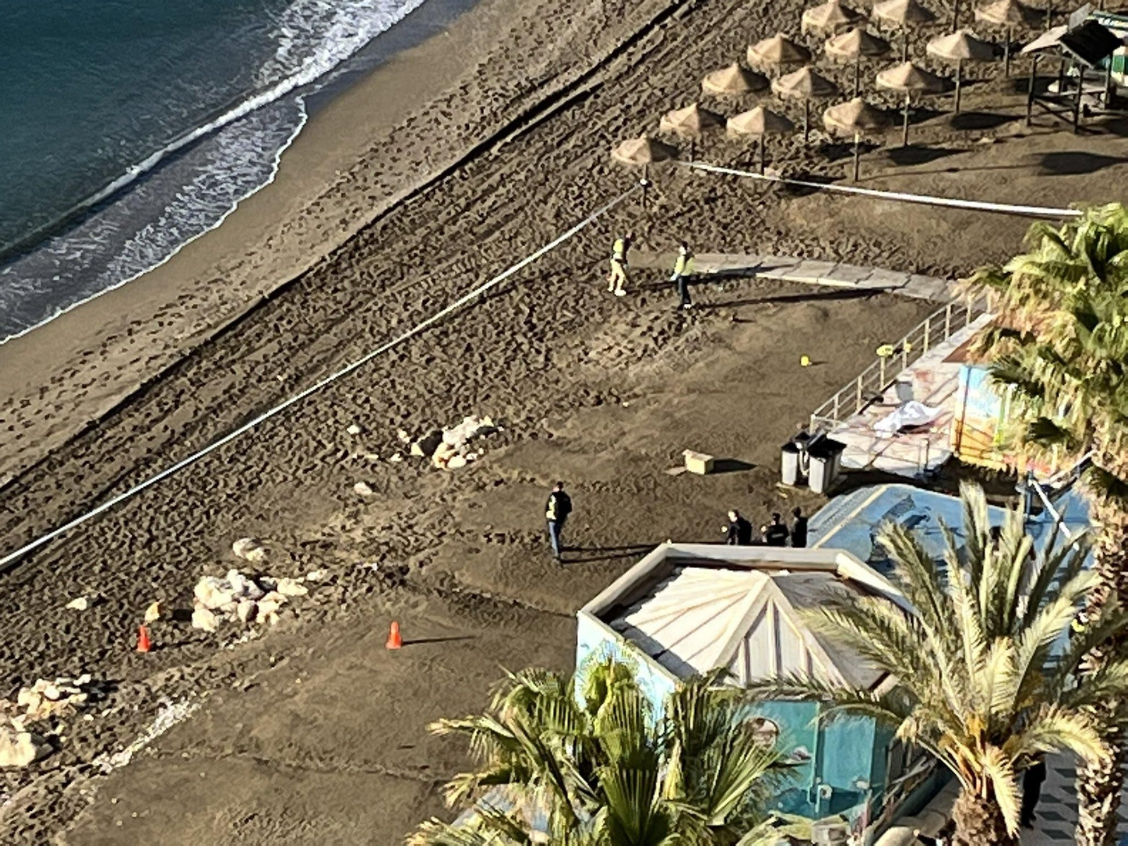 Zona en la que se ha encontrado el cadáver