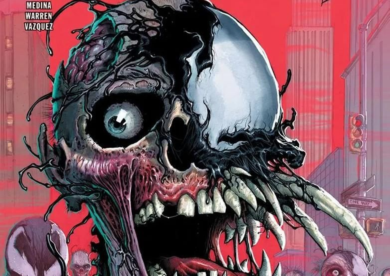 Ilustración de portada del cómic.