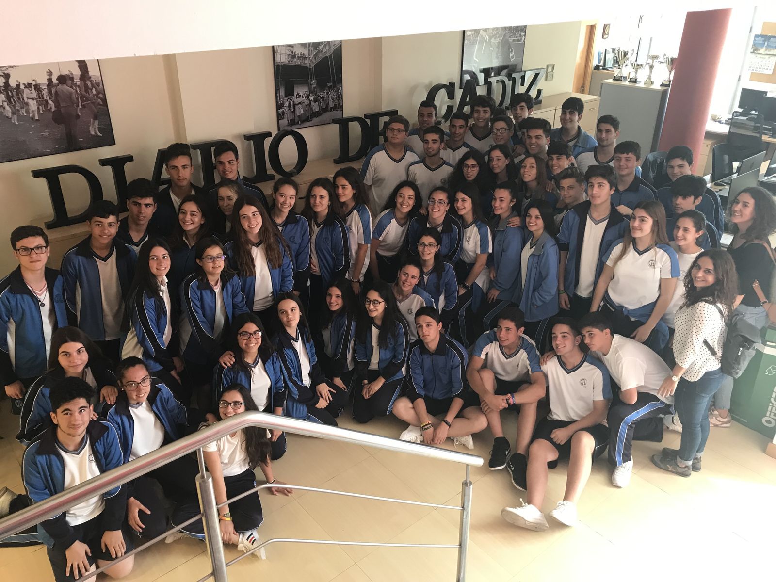 Visita del colegio Divino Salvador de Vejer