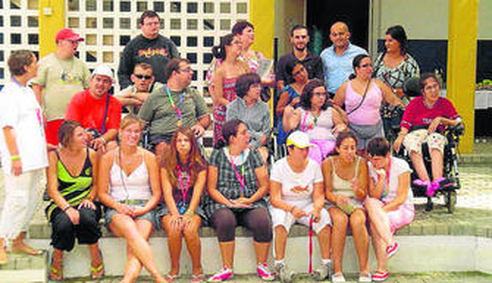 Uno de los campamentos celebrados en Aguadulce.