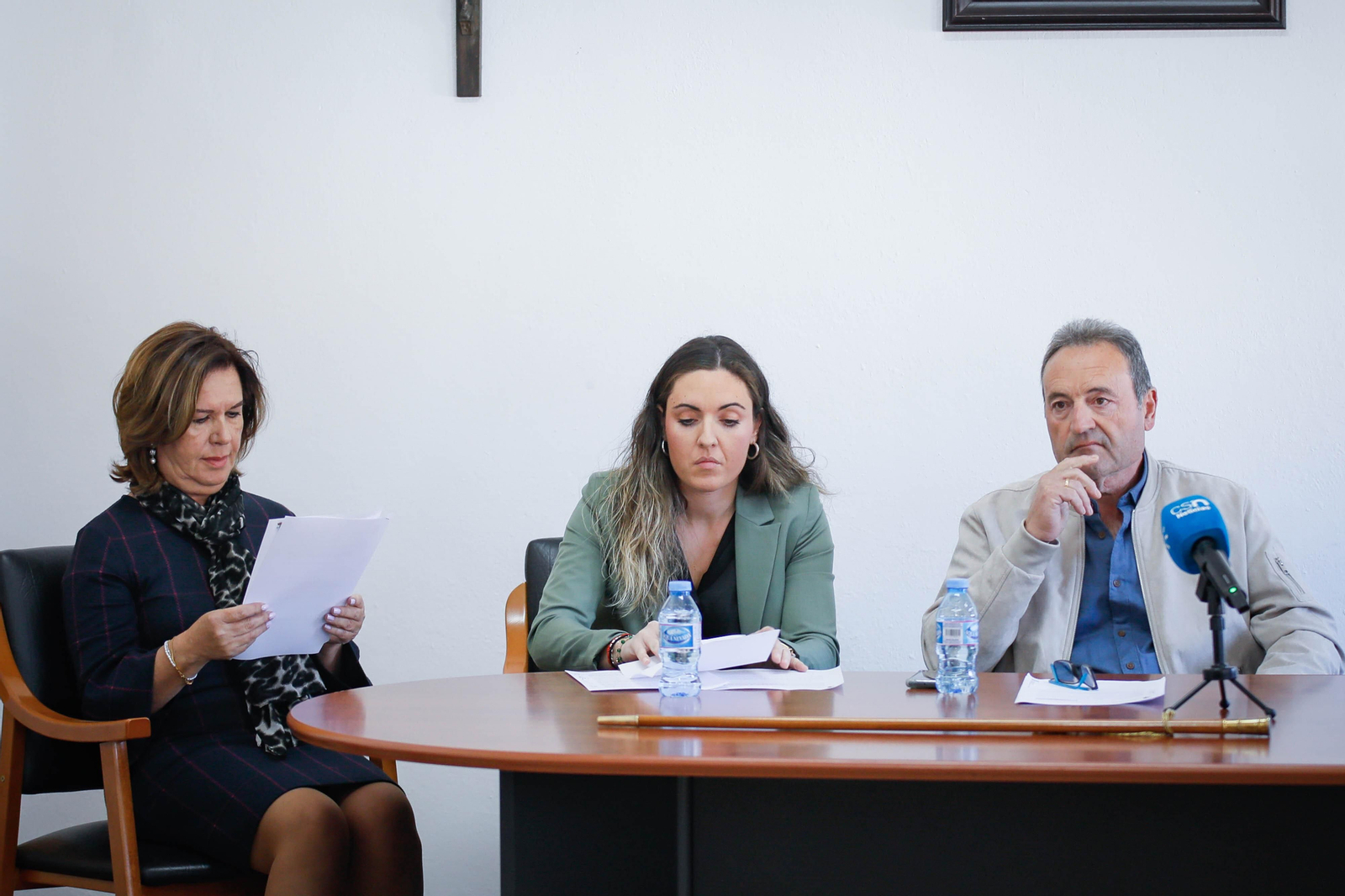 Imágenes de la moción de censura en Chercos