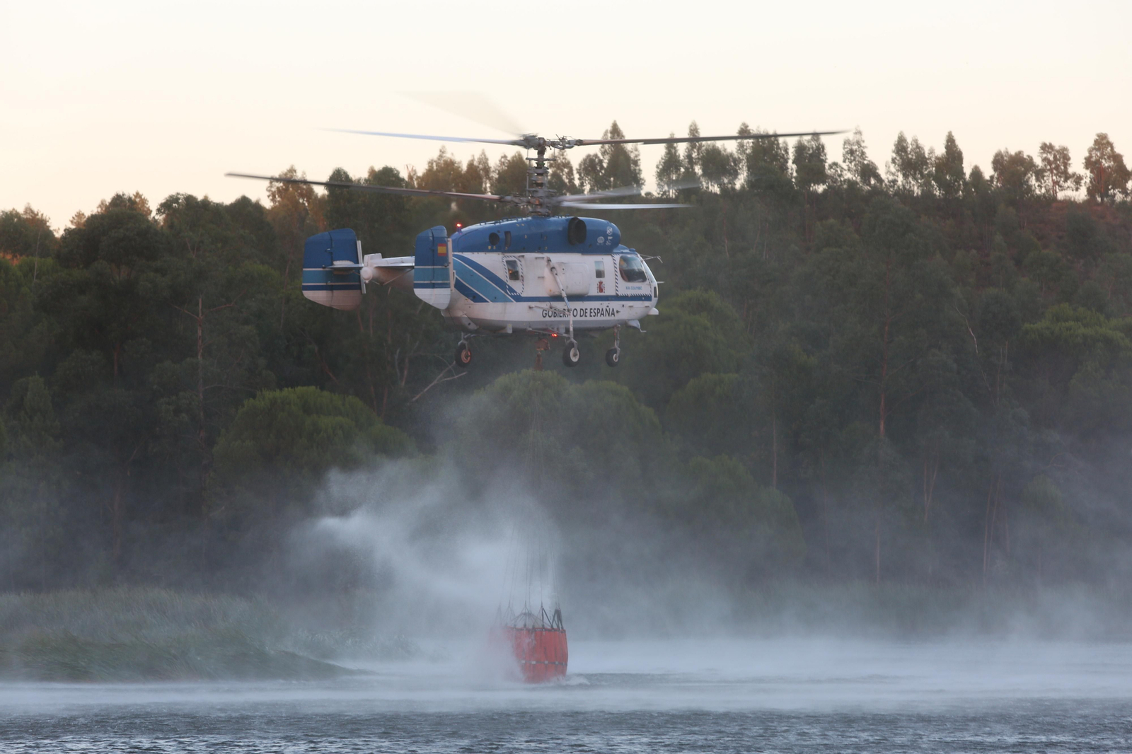El incendio de Riotinto en imágenes