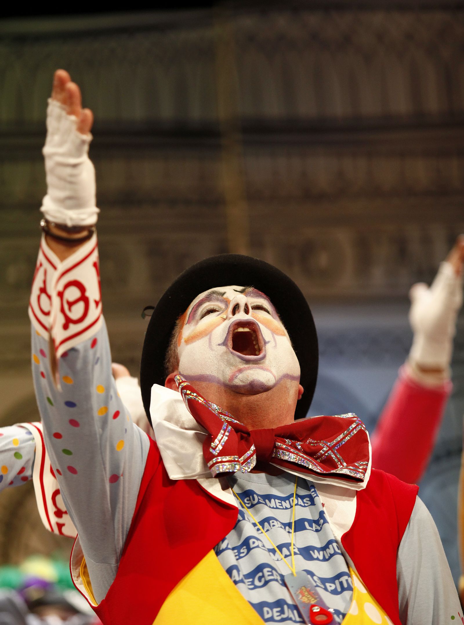 Las imágenes de la decimotercera función clasificatoria