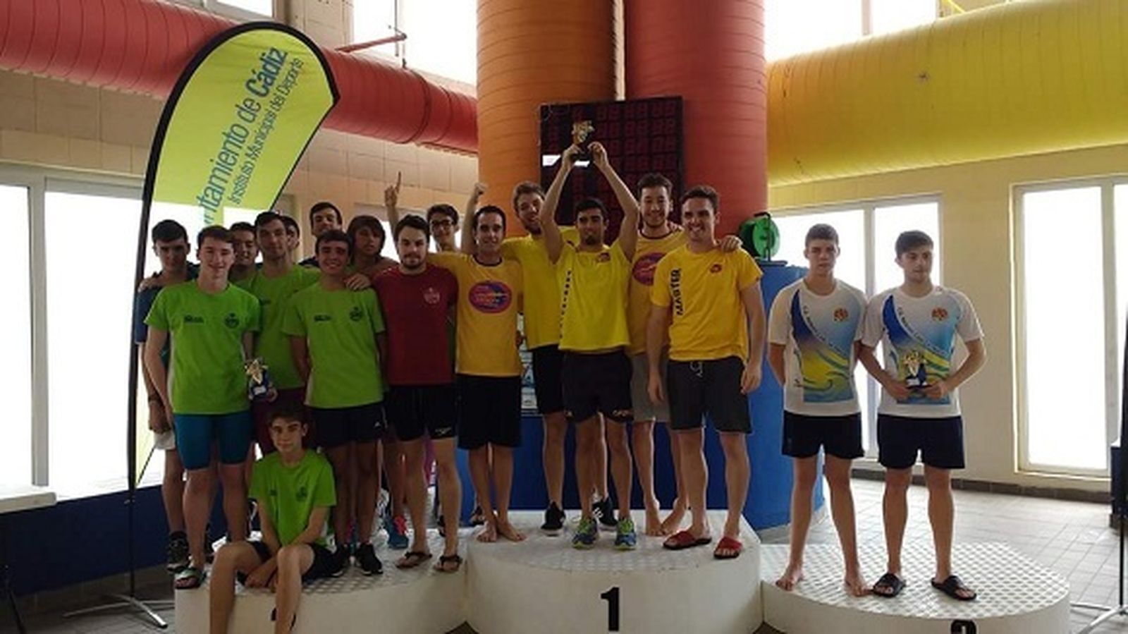 El Club Natación San Fernando, subcampeón provincial masculino