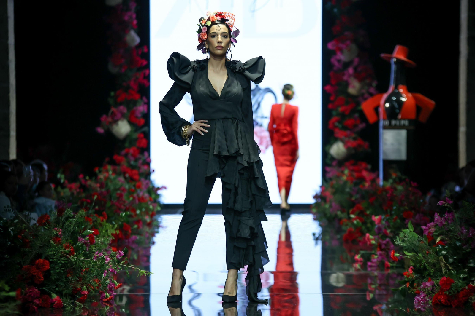 Desfile de Raquel Bollo en la Pasarela Flamenca Tío Pepe Jerez 2024