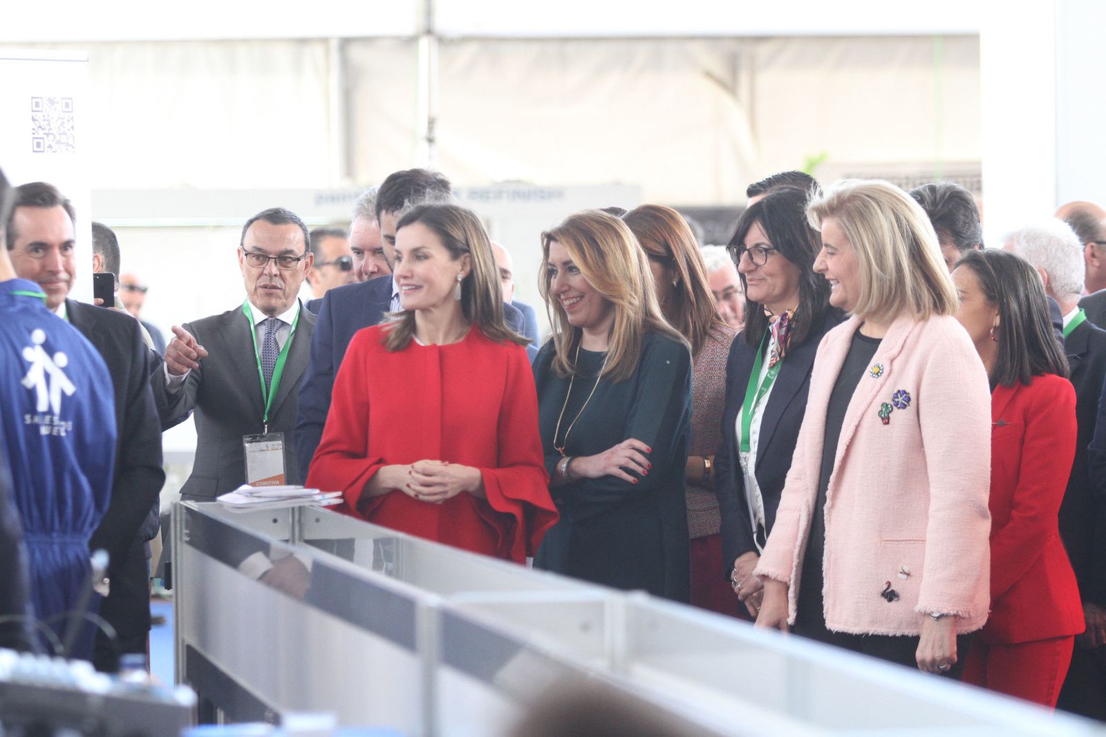 Imágenes de la visita de la reina Letizia a Huelva