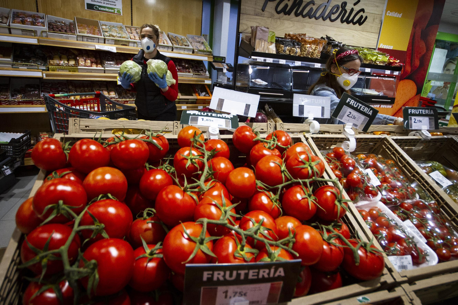Imagen de archivo de un supermercado en la capital