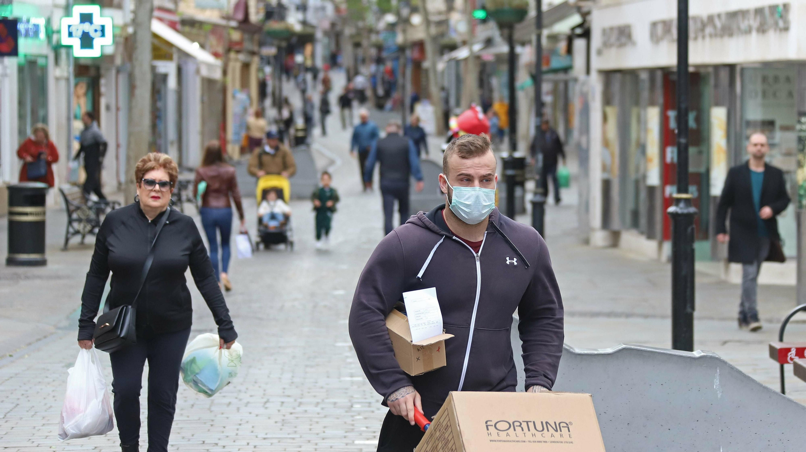 Fotos de la crisis del coronavirus en Gibraltar