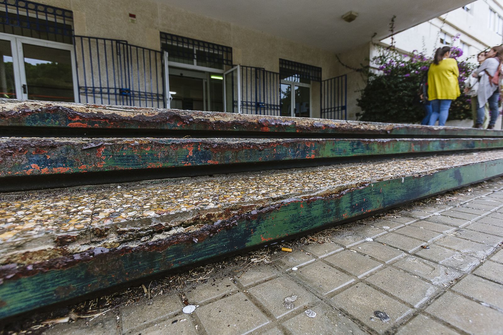 Estado actual de las instalaciones de la Facultad de Ciencias de la Educación