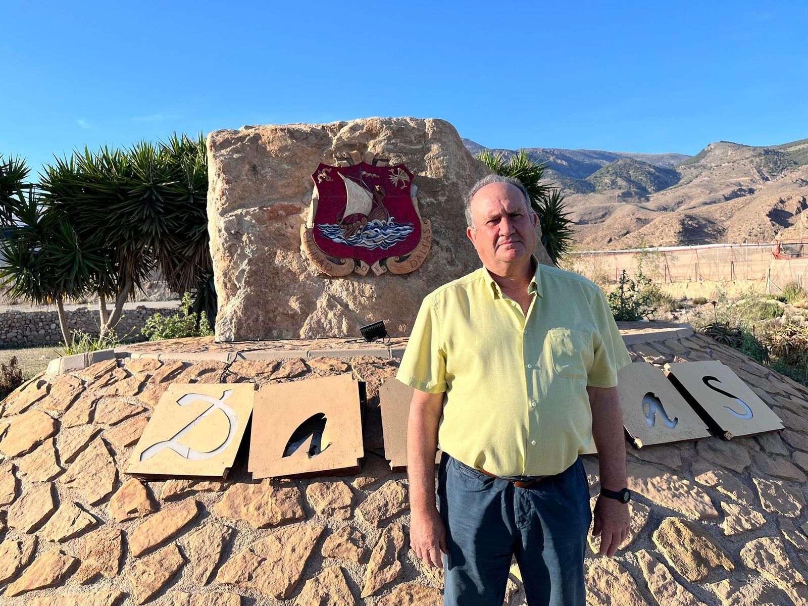 José Manuel Maldonado, candidato de VOX a Dalías.