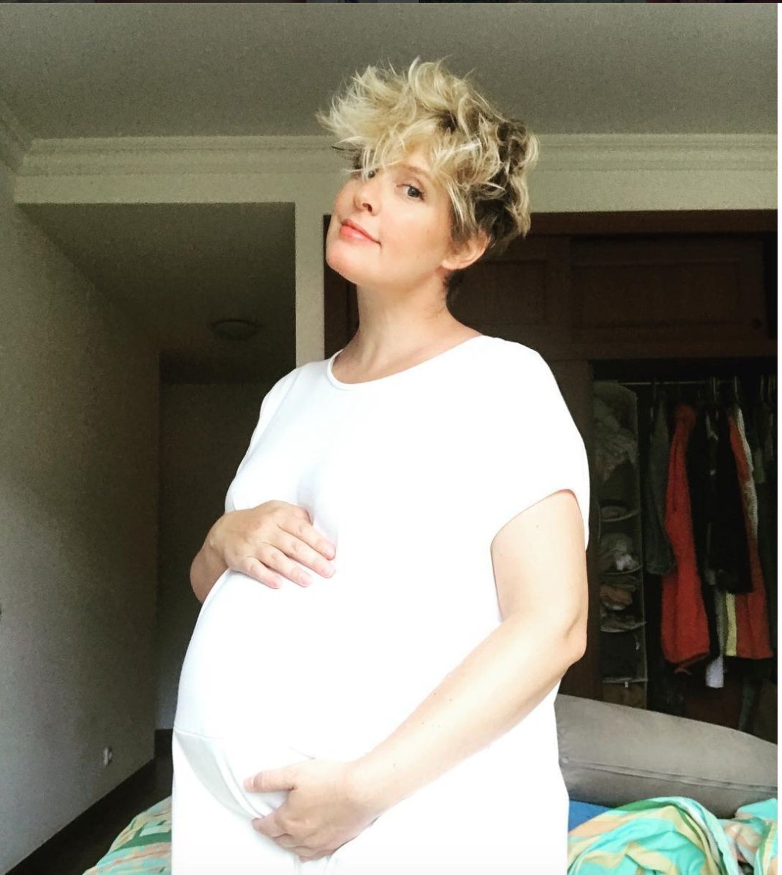 Ariadne Artiles, embarazada por primera vez.