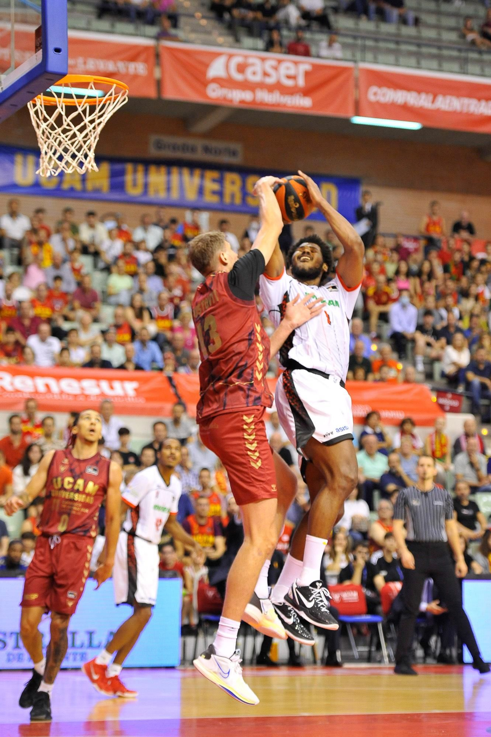 Cristiano Felicio fue determinante para el Covirán Granada.