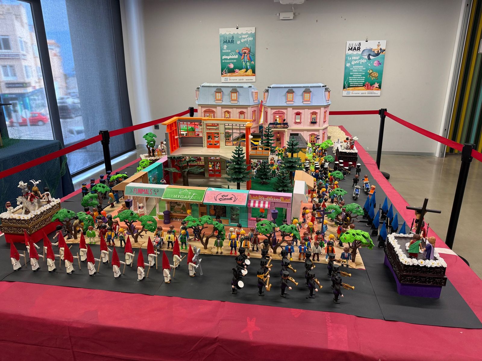 Exposición de Playmobil en Roquetas de Mar