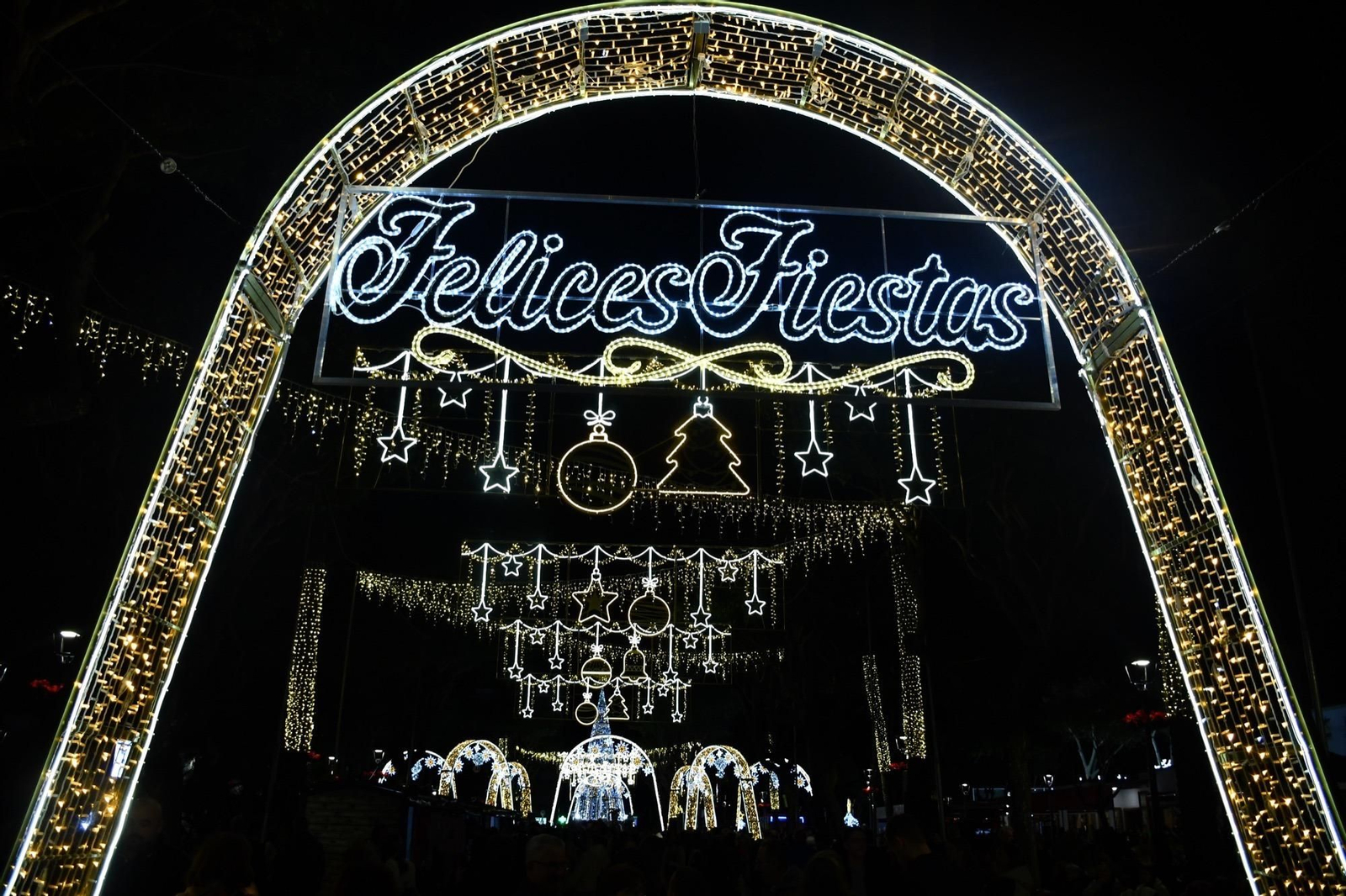 El alumbrado navideño de San Roque