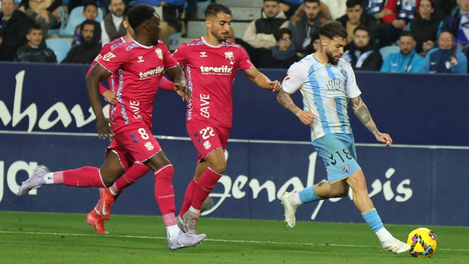 El Málaga CF-CD Tenerife, en fotos