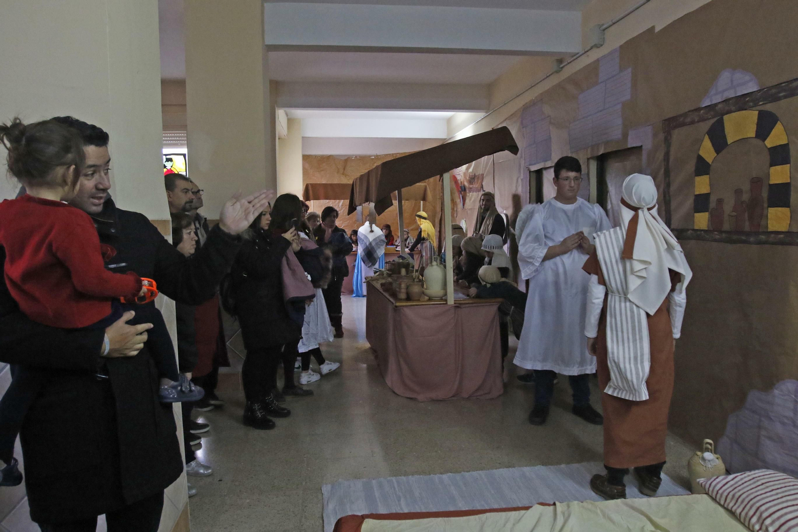 El belén viviente de los Franciscanos de Córdoba, en fotos