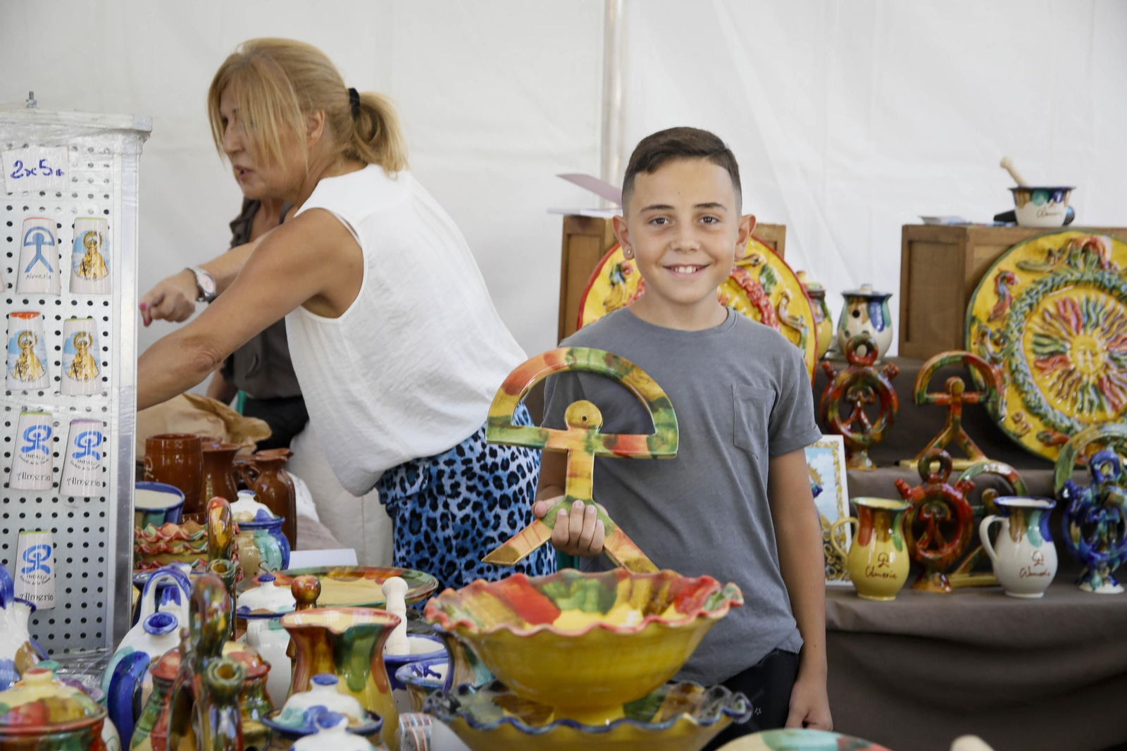 Las mejores imágenes de la feria de Alfarería en La Rambla de Almería