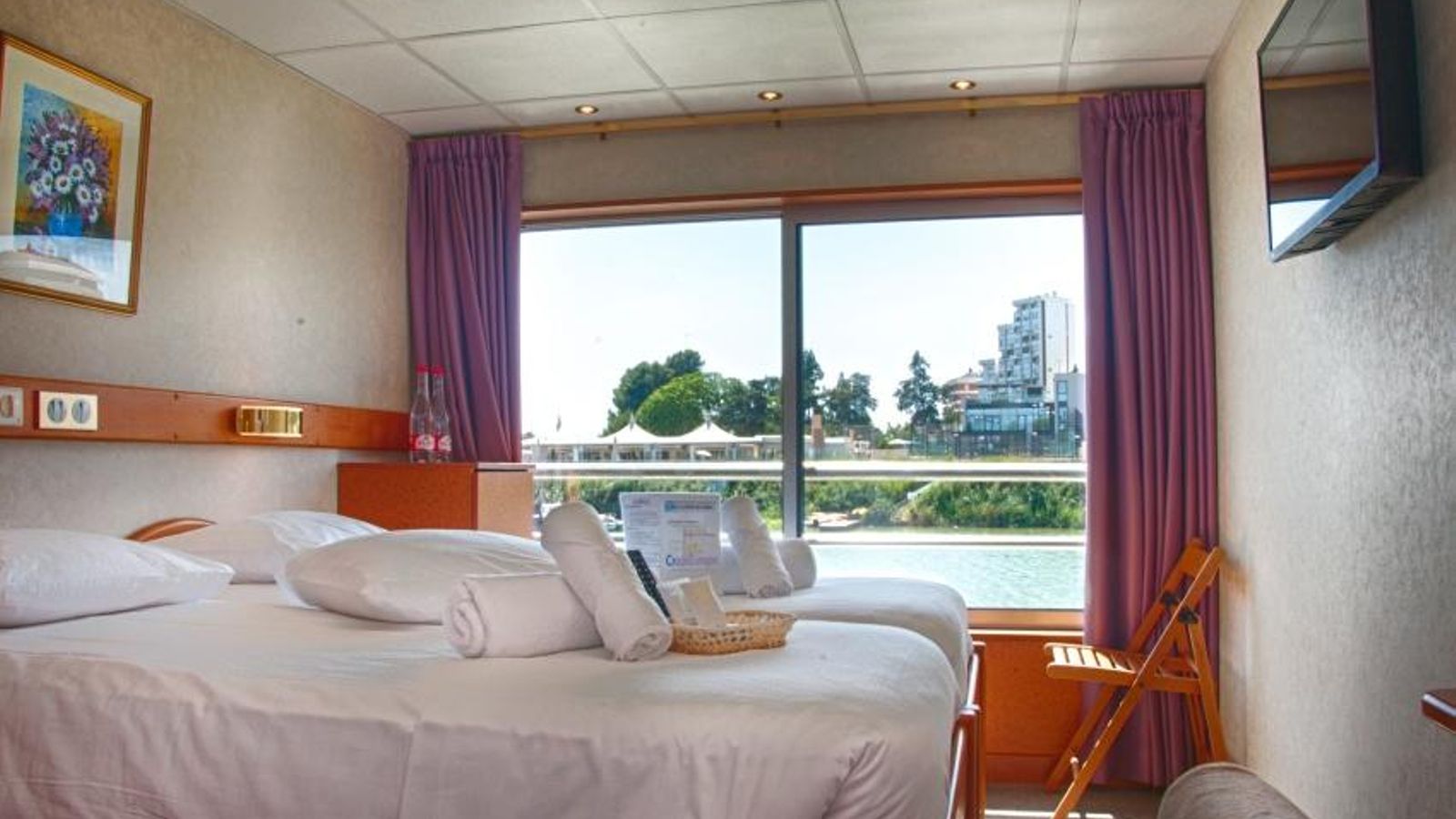 Una de las cabinas de La Belle de Cadix