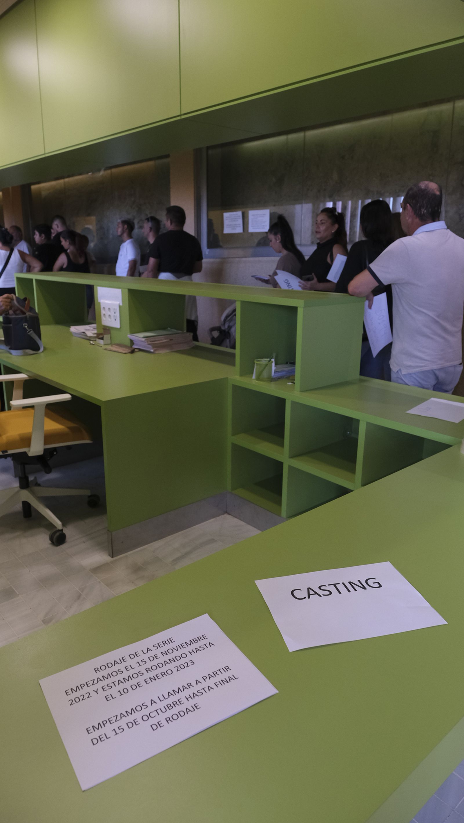 Imágenes del casting para la serie El Romancero