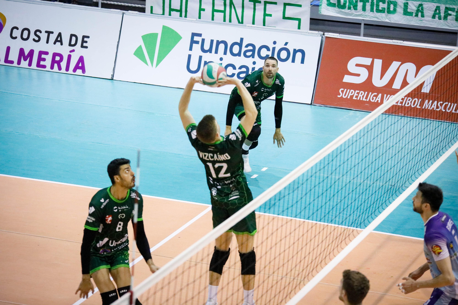 Imágenes del partido entre Unicaja Almería y Grupo Herce Soria