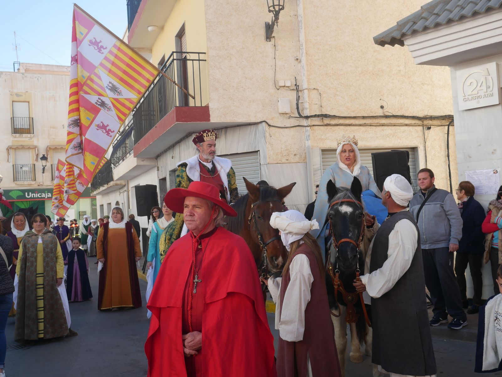 Imágenes de la "visita de los Reyes Católicos" a Fiñana