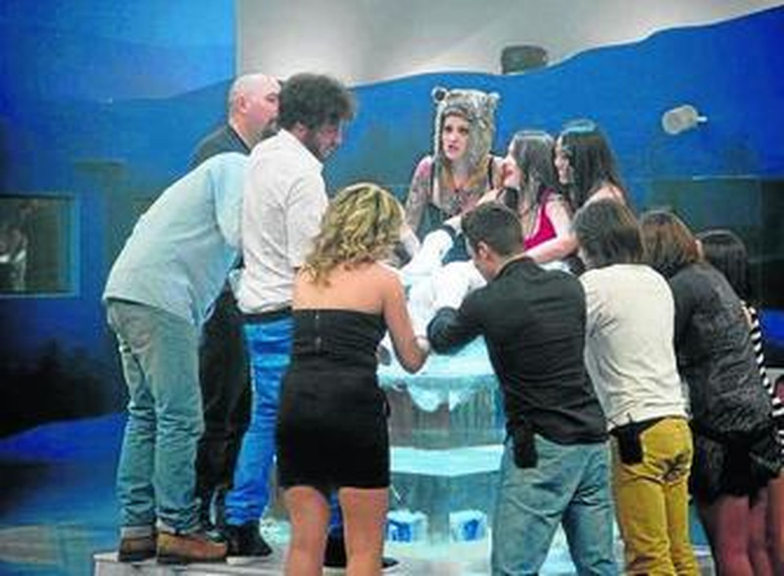 Los habitantes de la casa en la segunda gala de este jueves.