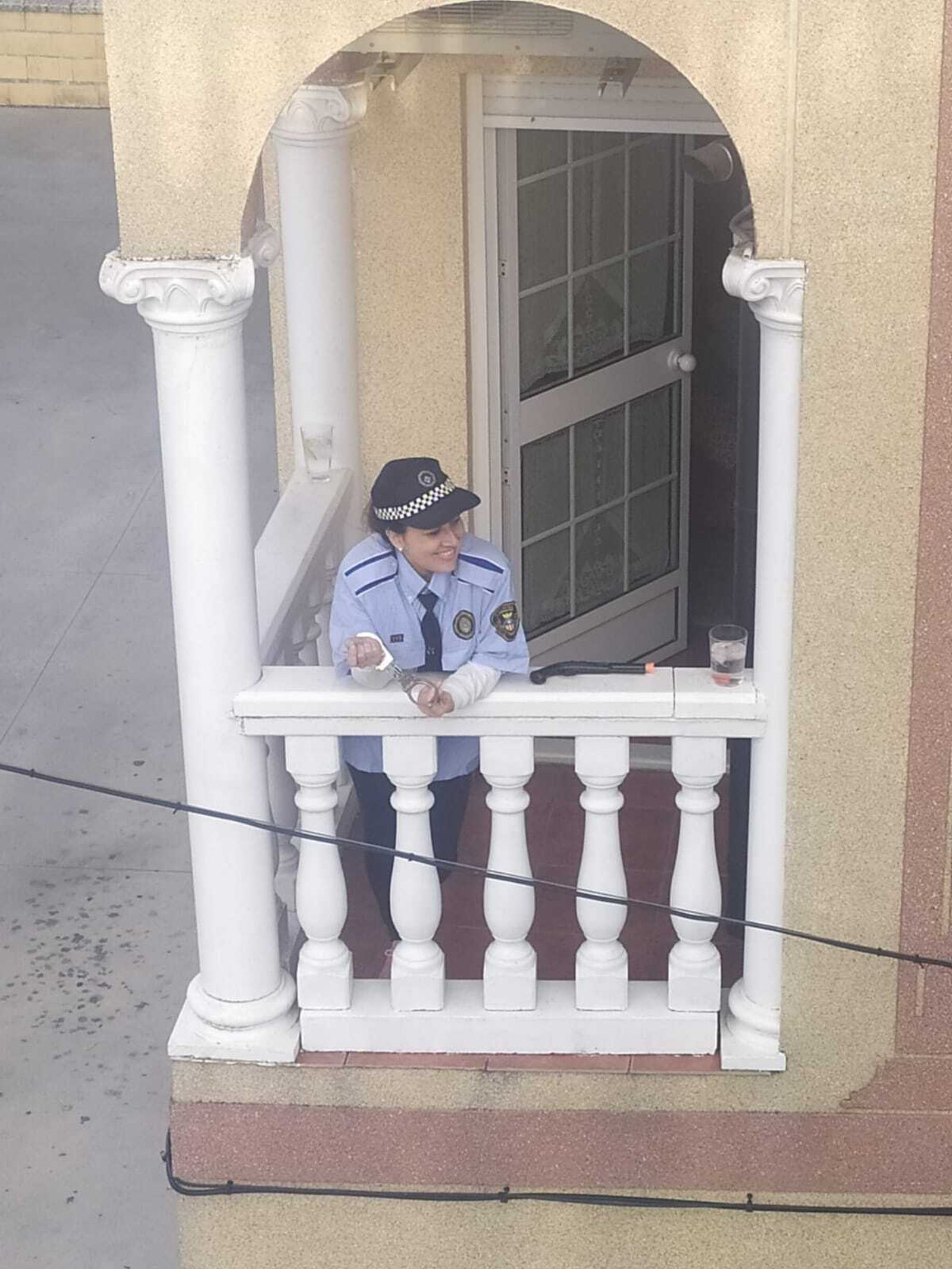 Las fotografías del "balcón mágico" de Chiqui