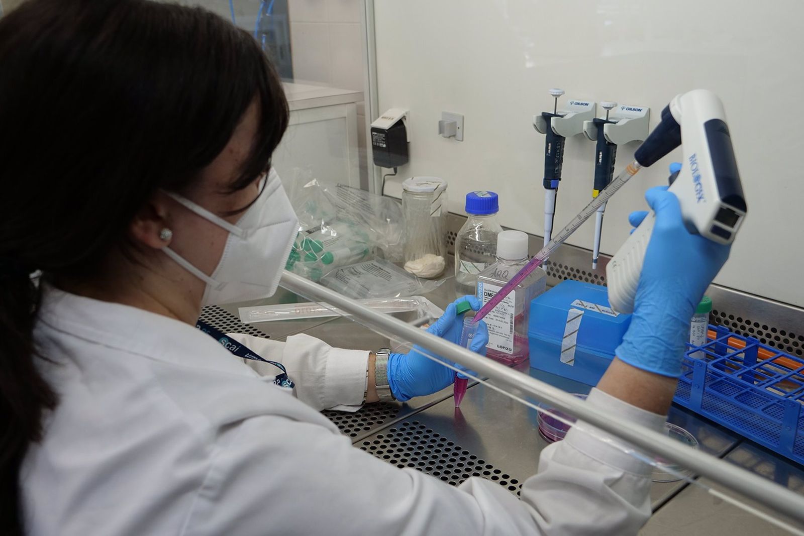 Una investigadora en una imagen de archivo.