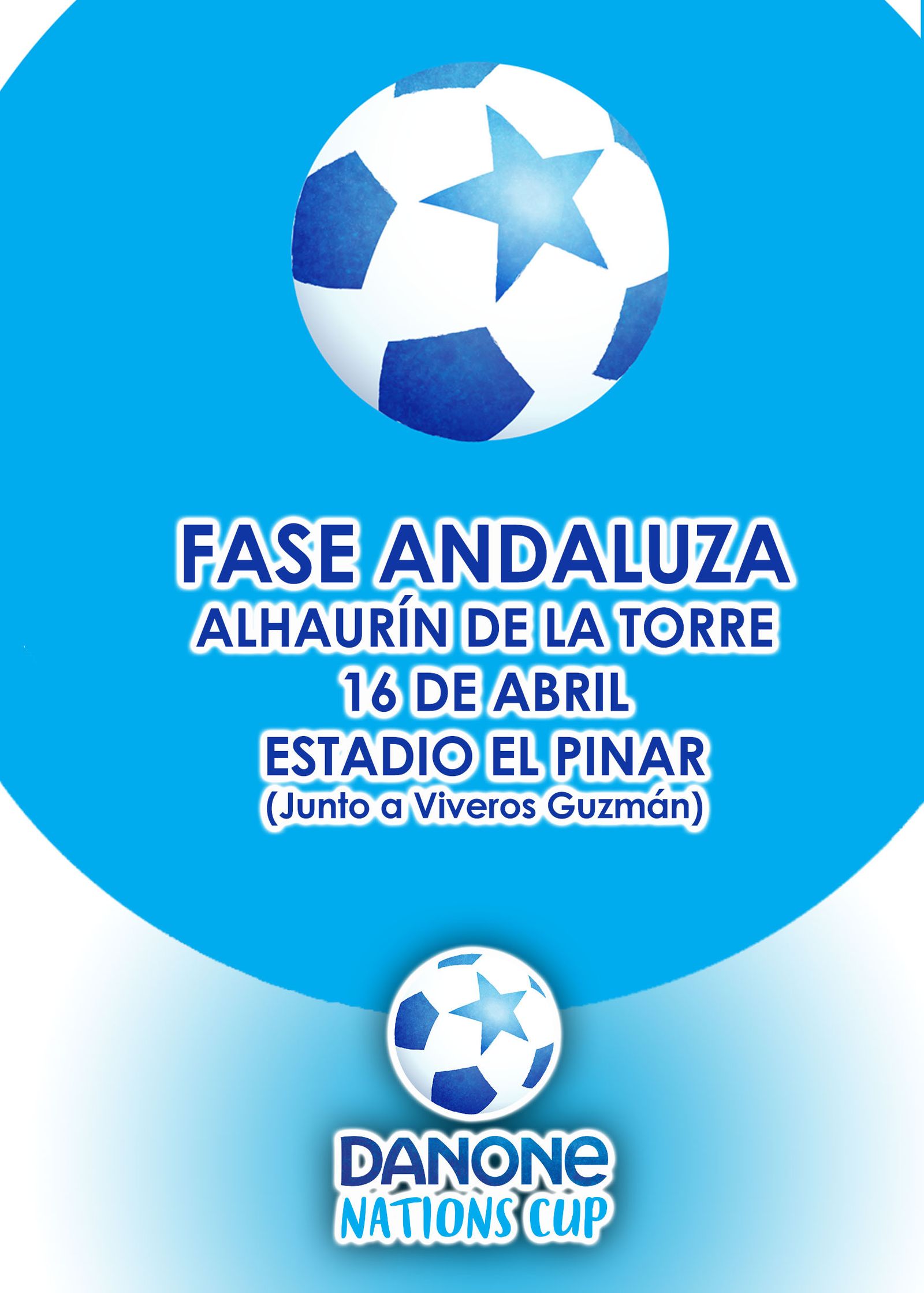 Cartel de la Danone Nations Cup.