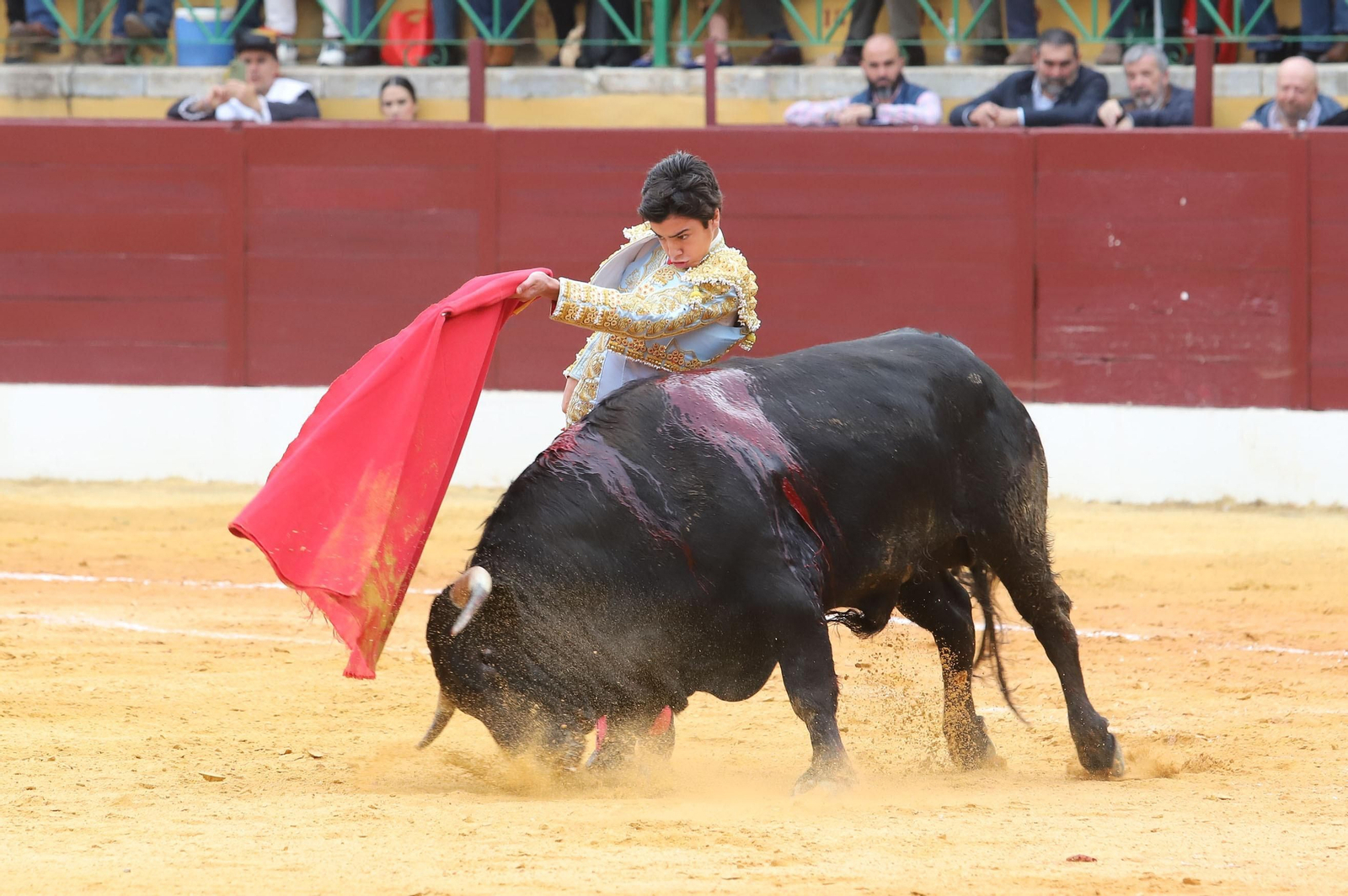 Imágenes de la novillada previa a la Semana Santa en la plaza de toros de La Línea