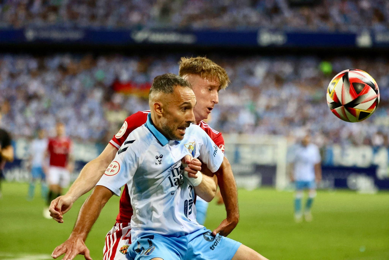 El Málaga CF-Nàstic, en fotos