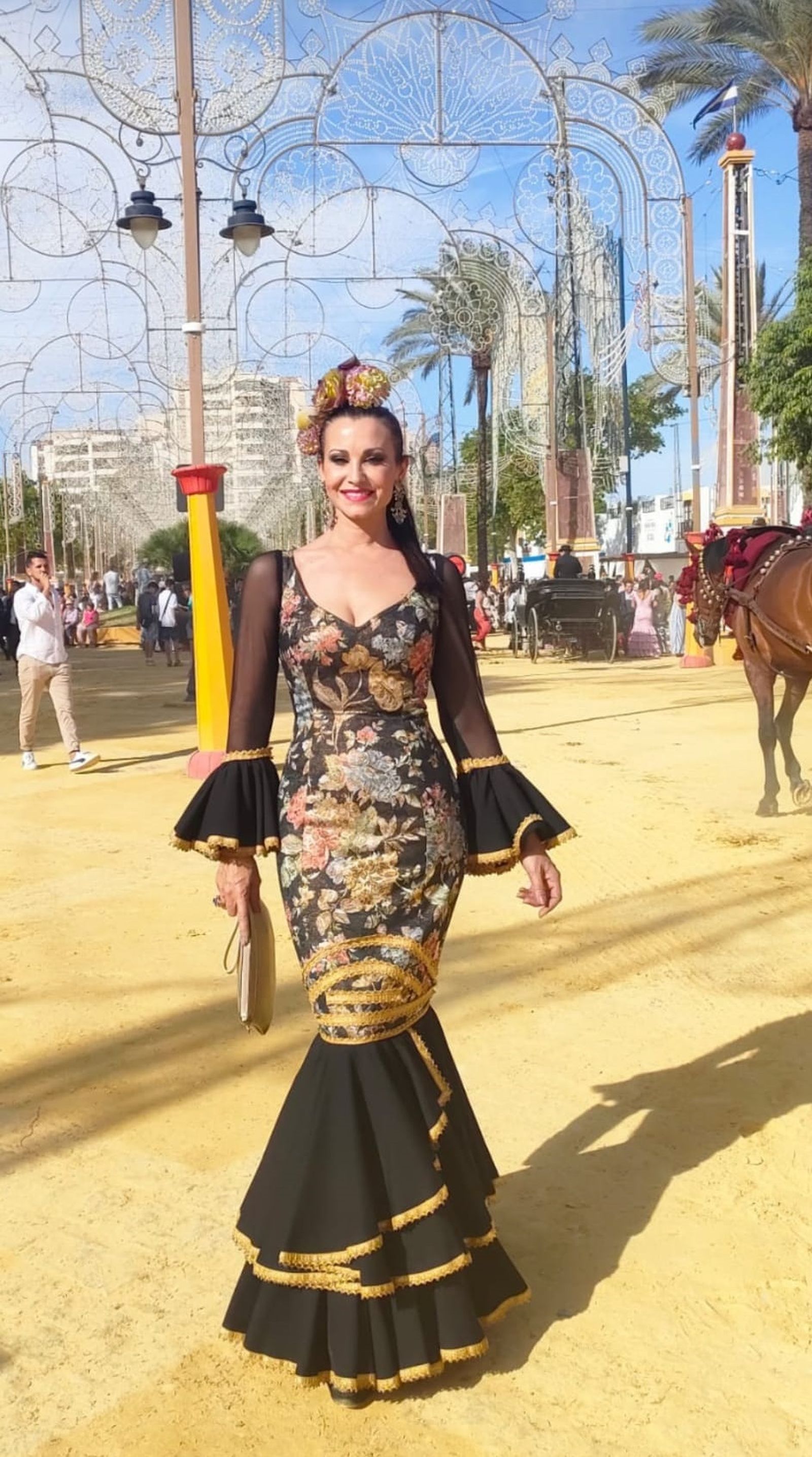 Los diseños de Ángeles Verano en la Feria de Jerez