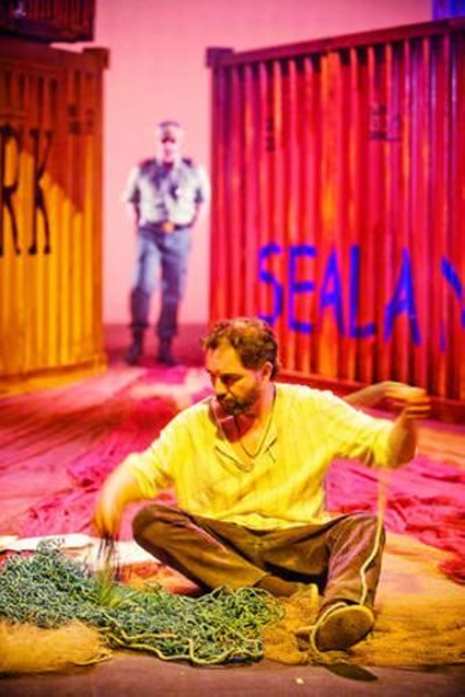 Una escena de la obra 'El Rey de Algeciras'.