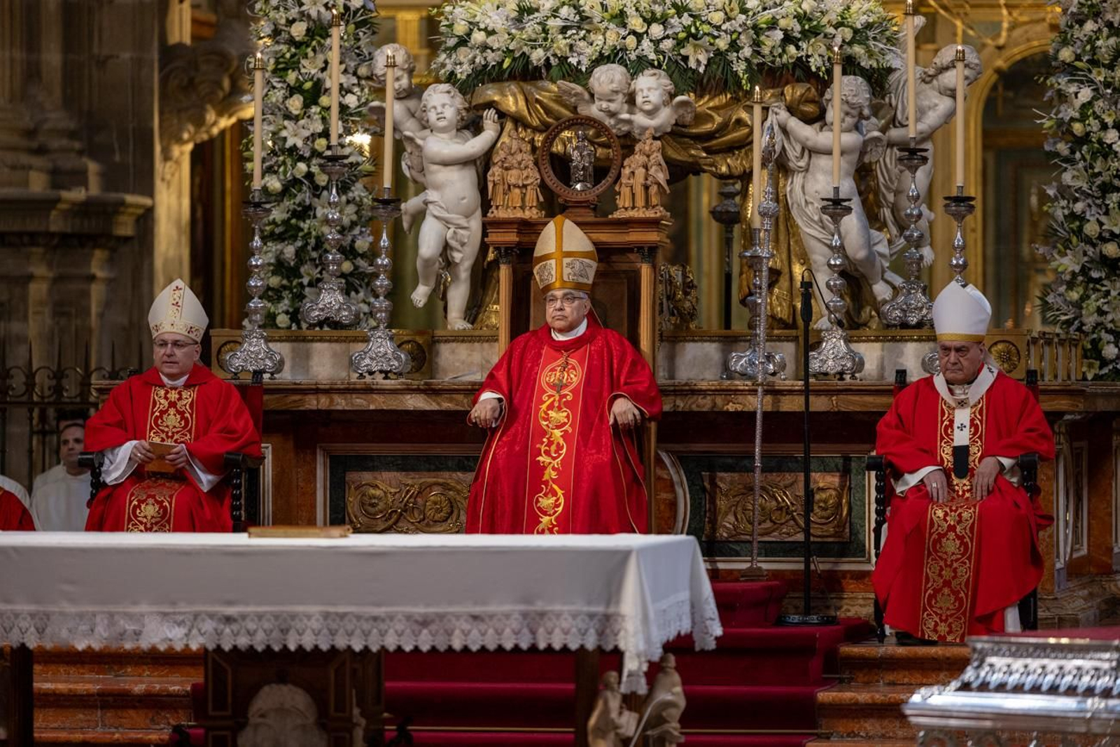 Ceremonia de beatificación de 124 mártires de la Iglesia de Jaén