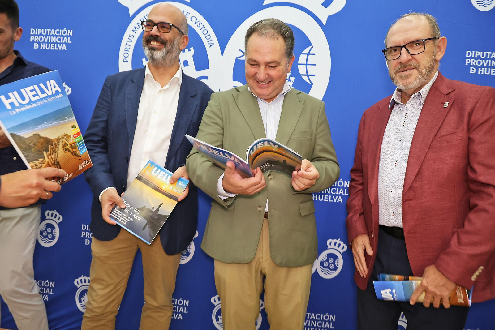 Imágenes de la presentación de la revista de Turismo "Huelva Tu Destino"