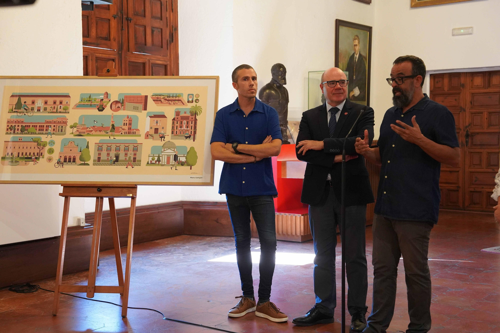 La Universidad de Granada muestra su patrimonio a través de los ojos de los ilustradores.