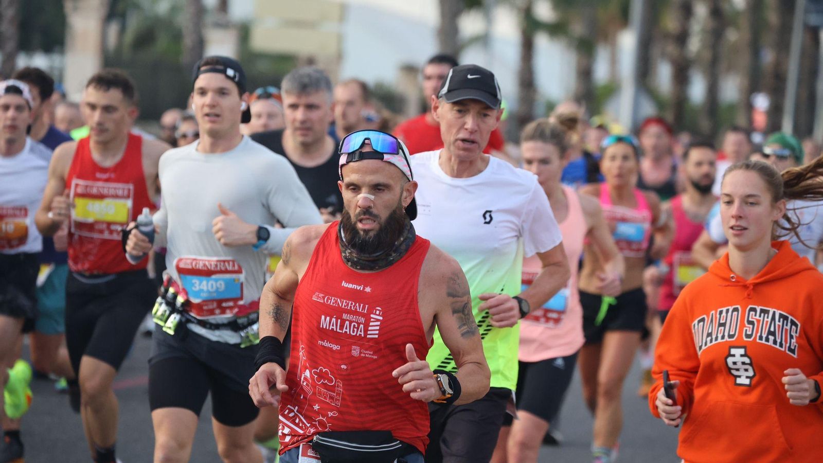 Las mejores fotos de la Maratón de Málaga 2024