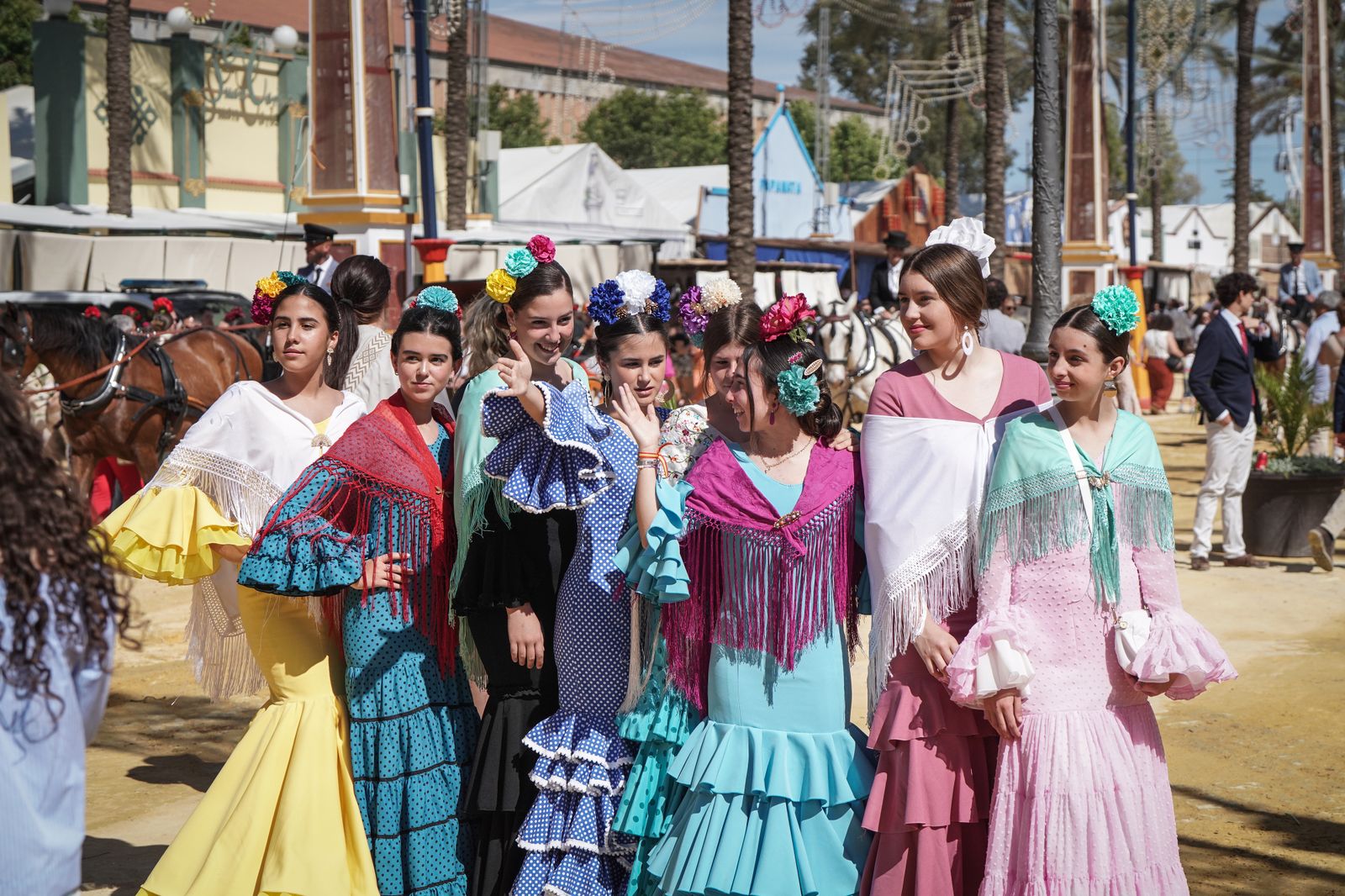 Búscate en las fotos del domingo en la Feria de Jerez 2024