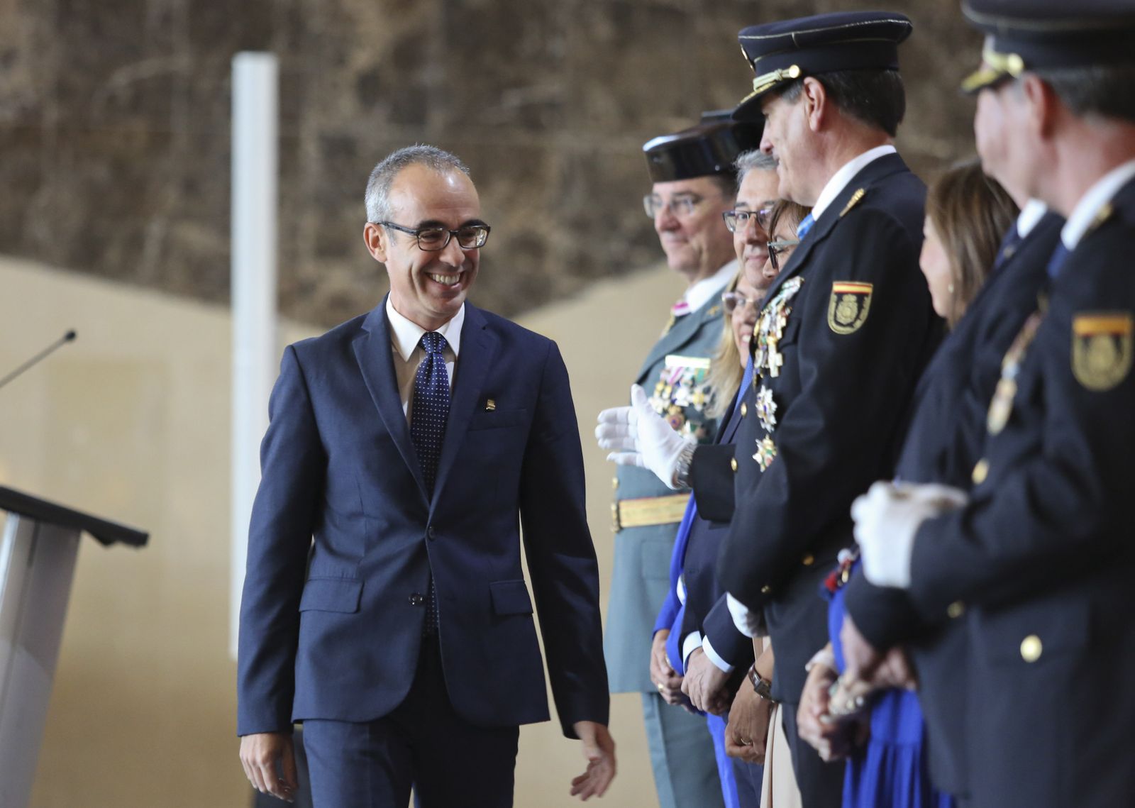 Las fotos del día del patrón de la Policía Nacional en Málaga