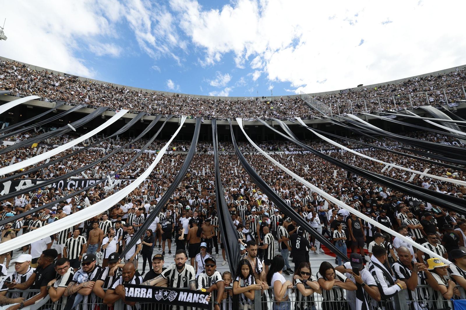 Las fotos de una final de la Libertadores histórica; Botafogo, campeón con 10, ante Atlético Mineiro