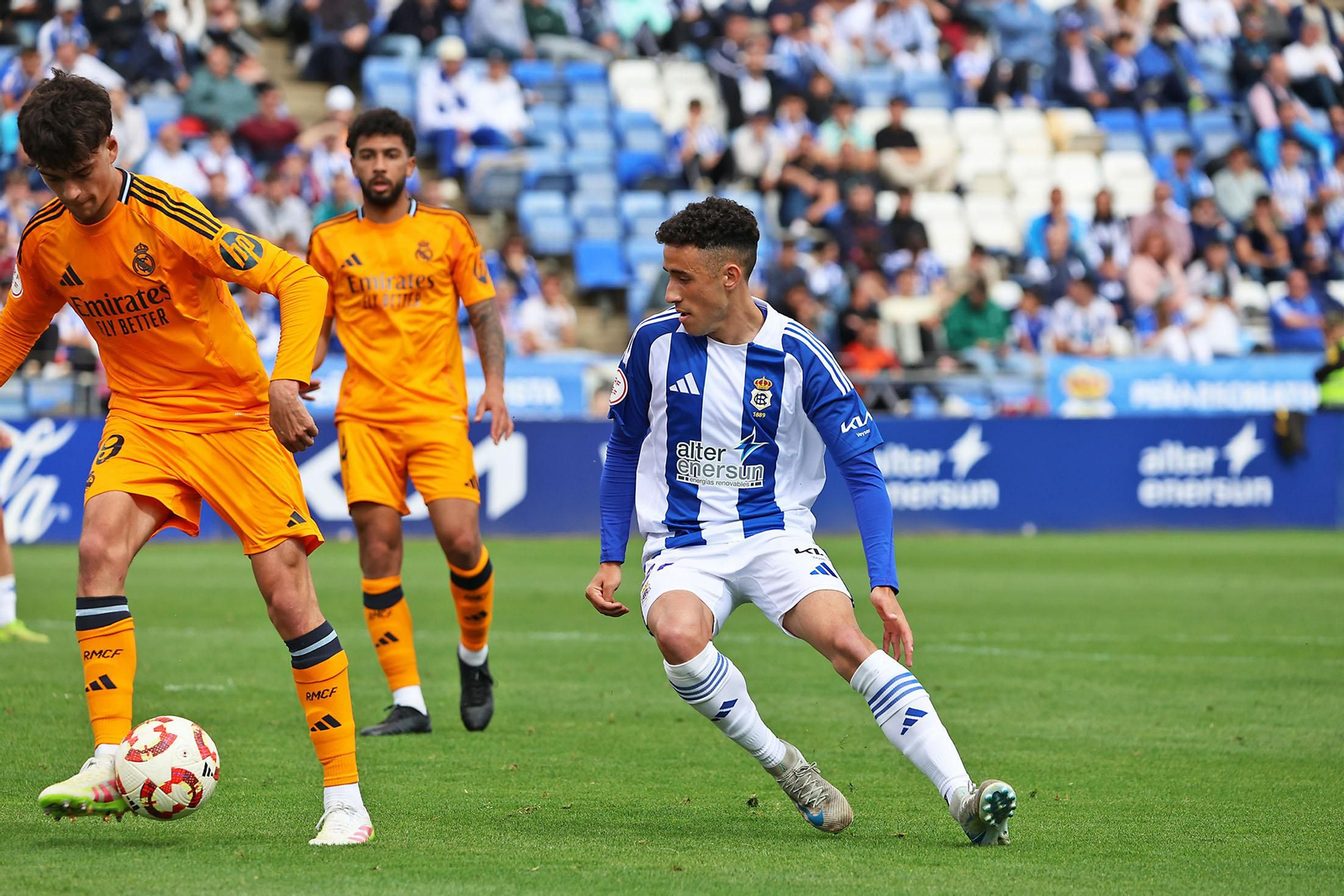 Las imágenes del Recreativo de Huelva- Real Madrid Castilla