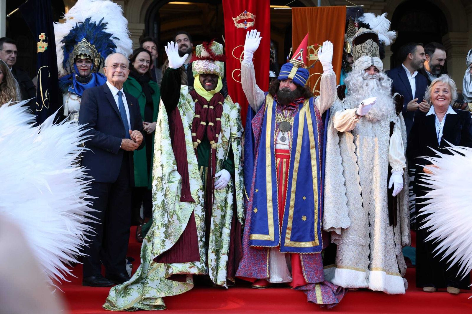 Las fotos de la Cabalgata de Reyes Magos de Málaga 2024
